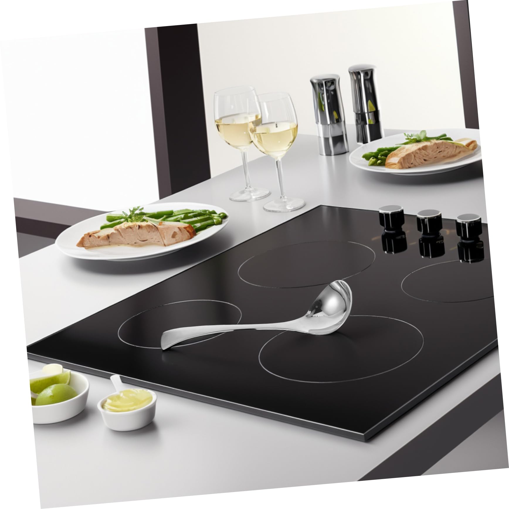 2stücke Soßenkellen Mit Langem Griff Servierkellen Für Dressings Und Soße Zum Servieren Von Suppen Und Saucen Küche Restaurant Schöpfkellen Für Kochen Und Eis