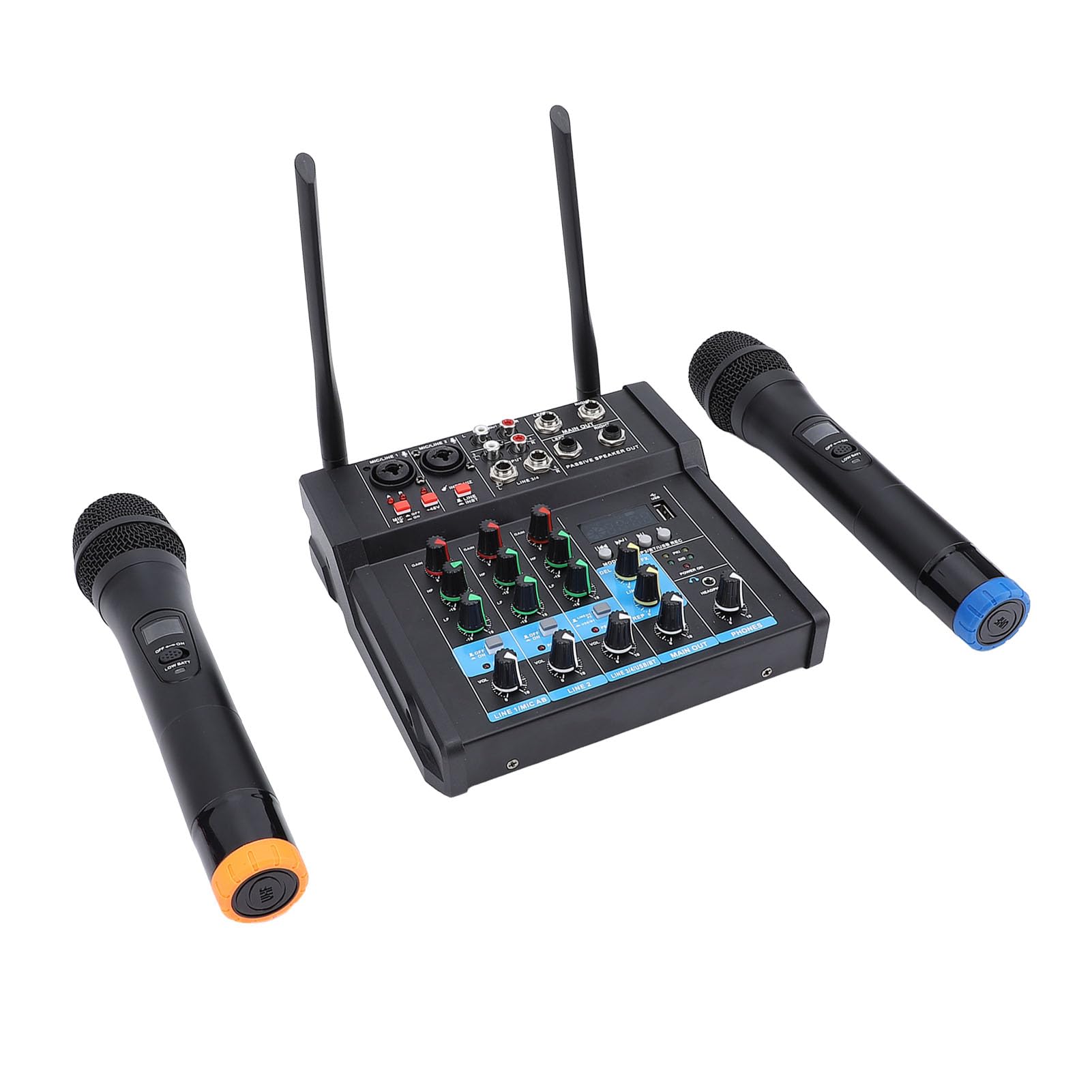 Mixing Console, Playback Sound Computer Input 100?240V Built in Control Function Mixing Console Sound Mixer for Karaoke Party (Generic4qnw3v512z-11)