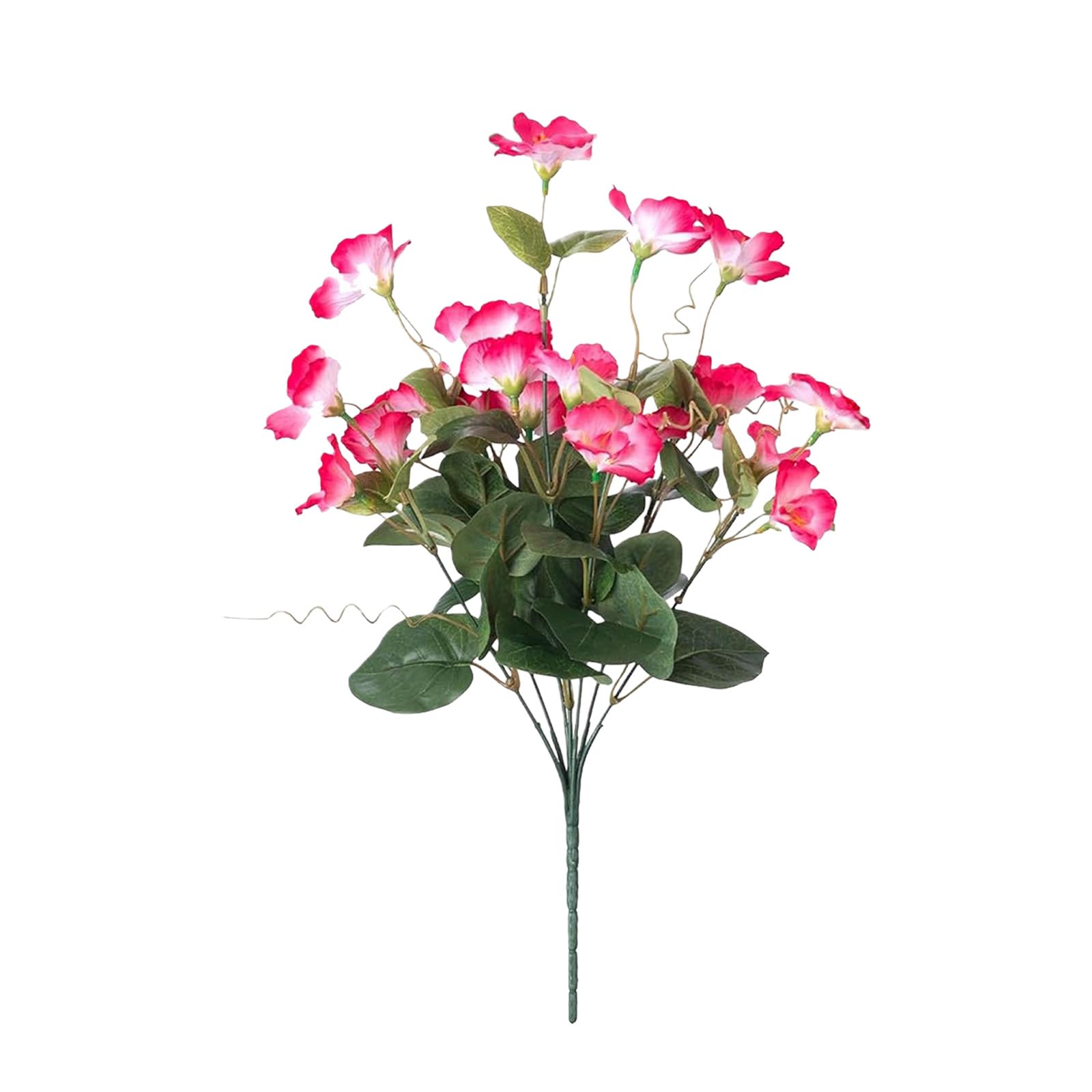 Tfaoys C Sturdy Artificial Hibiscus With 7 Blooms Weather For Yard And Porch Design Outdoor Artificial Hibiscus Flower