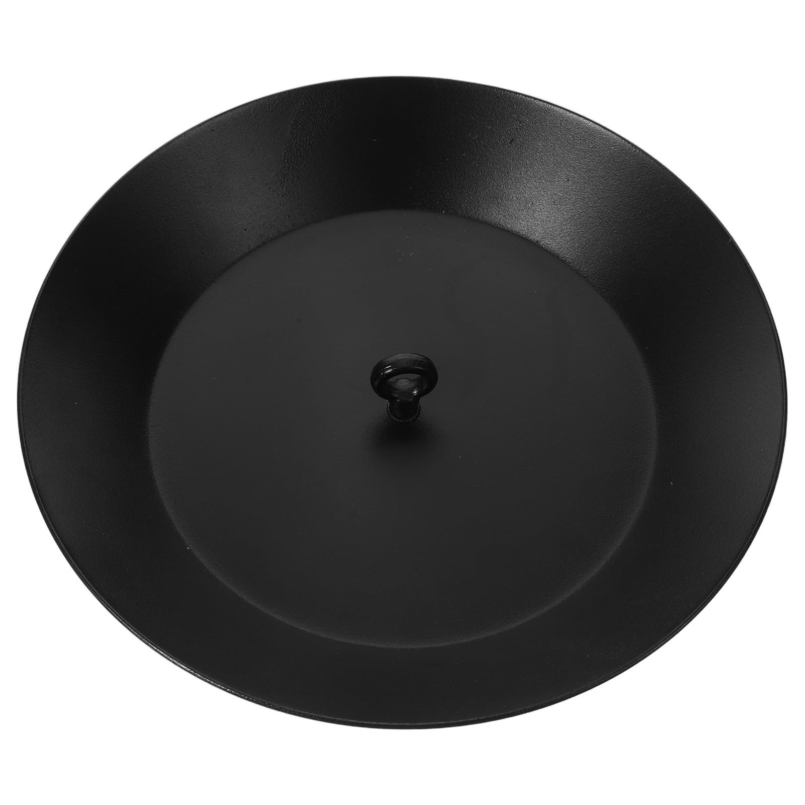 Toyvian Collecteur d'eau de Pluie Extérieur en Alliage D'aluminium Noir, Bassin de Récupération pour Chaîne de Pluie, pour Balcon et Jardin, Stockage d'eau