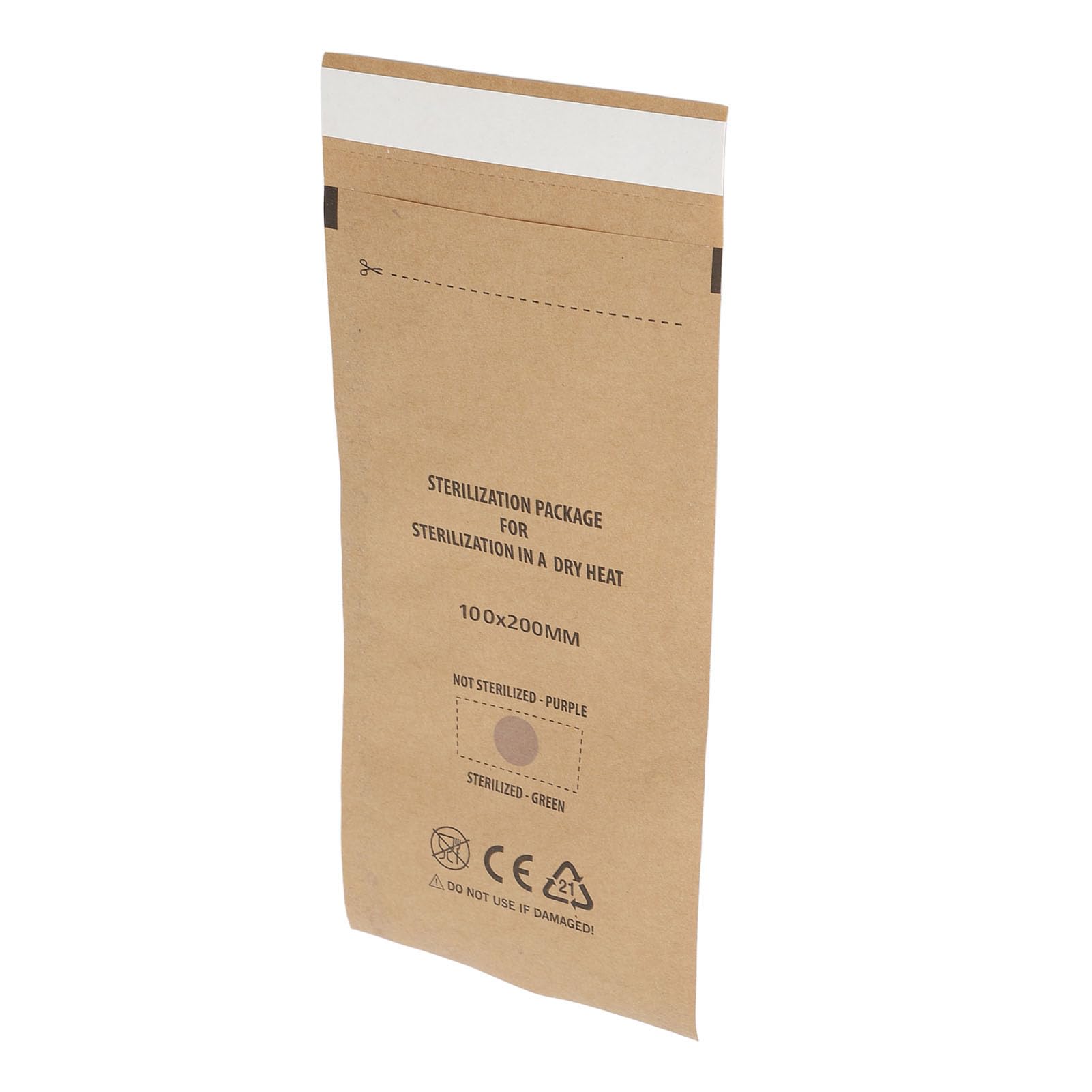 Nagelwerkzeug Selbstversiegelung Beutel Werkzeug Selbstversiegelungstasche, 100pcs Einwegpapierreinigungsbeutel mit Kosmetik, Nagel, Werkzeugen für Zuhause, Nagel Salon,