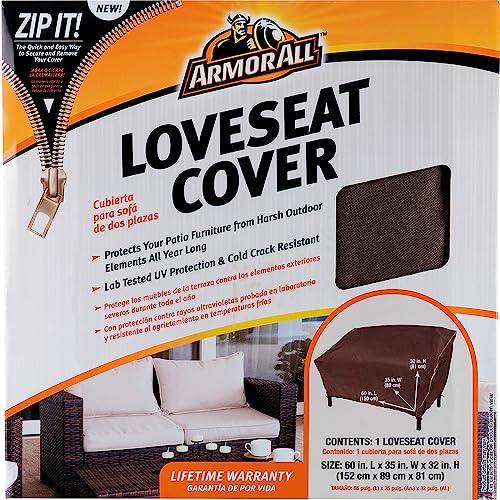 Armor All Patio Loveseat Cover (36" D x 60" W x 32" H) — view 2