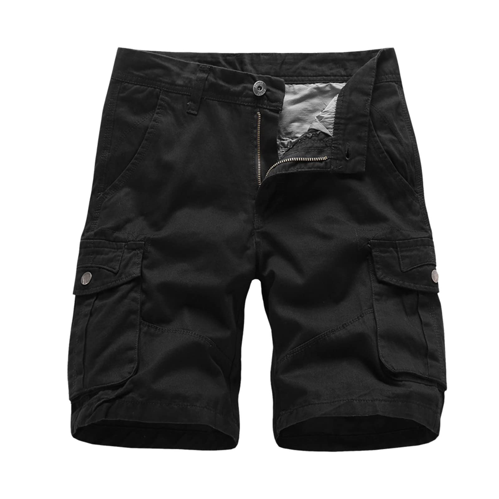 Pantalon Corto Cargo Vaquero Hombre Pantalones Cortos Cargo Hombre Vestir Informales Herramientas Shorts Verano de Trabajo de Chandal