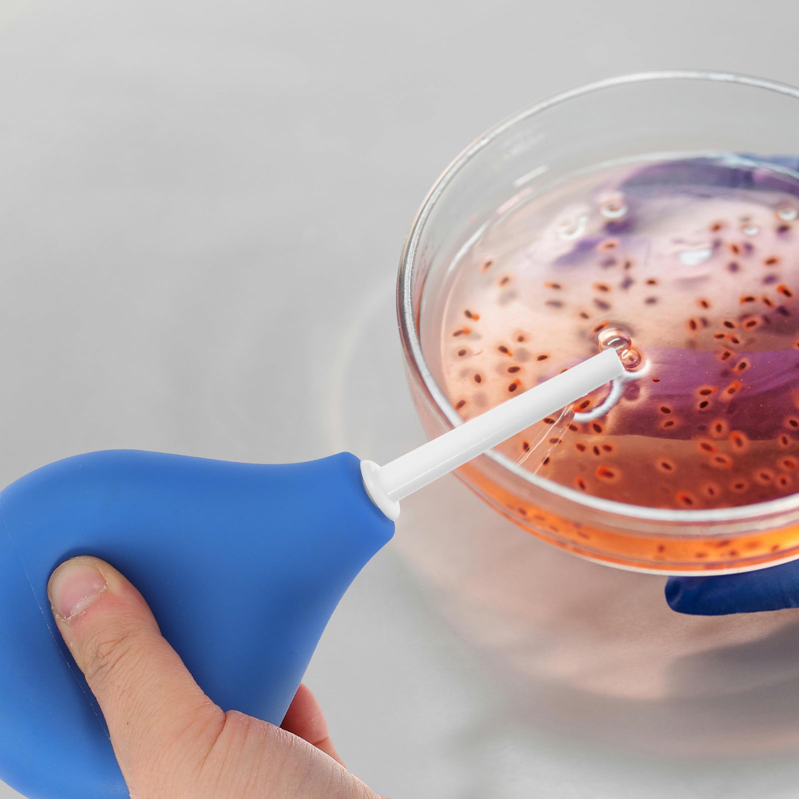 PACKOVE Silikon Pipetten Saugball 220 Ml Groß Labor Pipettierballon mit Präziser Volumensteuerung Widerstandsfähig Komfortabel Vielseitig für Labor und Medizinische Anwendungen