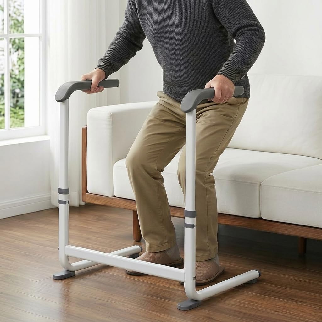 6-fach verstellbare Sofa-Armlehne mit ergonomisch geformtem Sicherheitsgriff zur Unterstützung eines selbstbestimmten Lebens, geeignet für ältere und behinderte Menschen,einfach, sicher, rutschfest