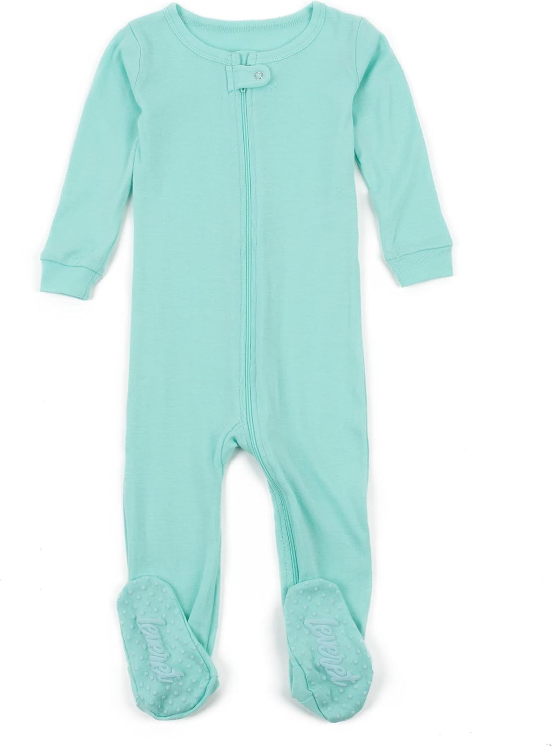 Leveret Kids Pajamas Baby Boys Girls Footed Pajamas Sleeper 100% Cotton Striped (Size 6-12 Months-5 Toddler)