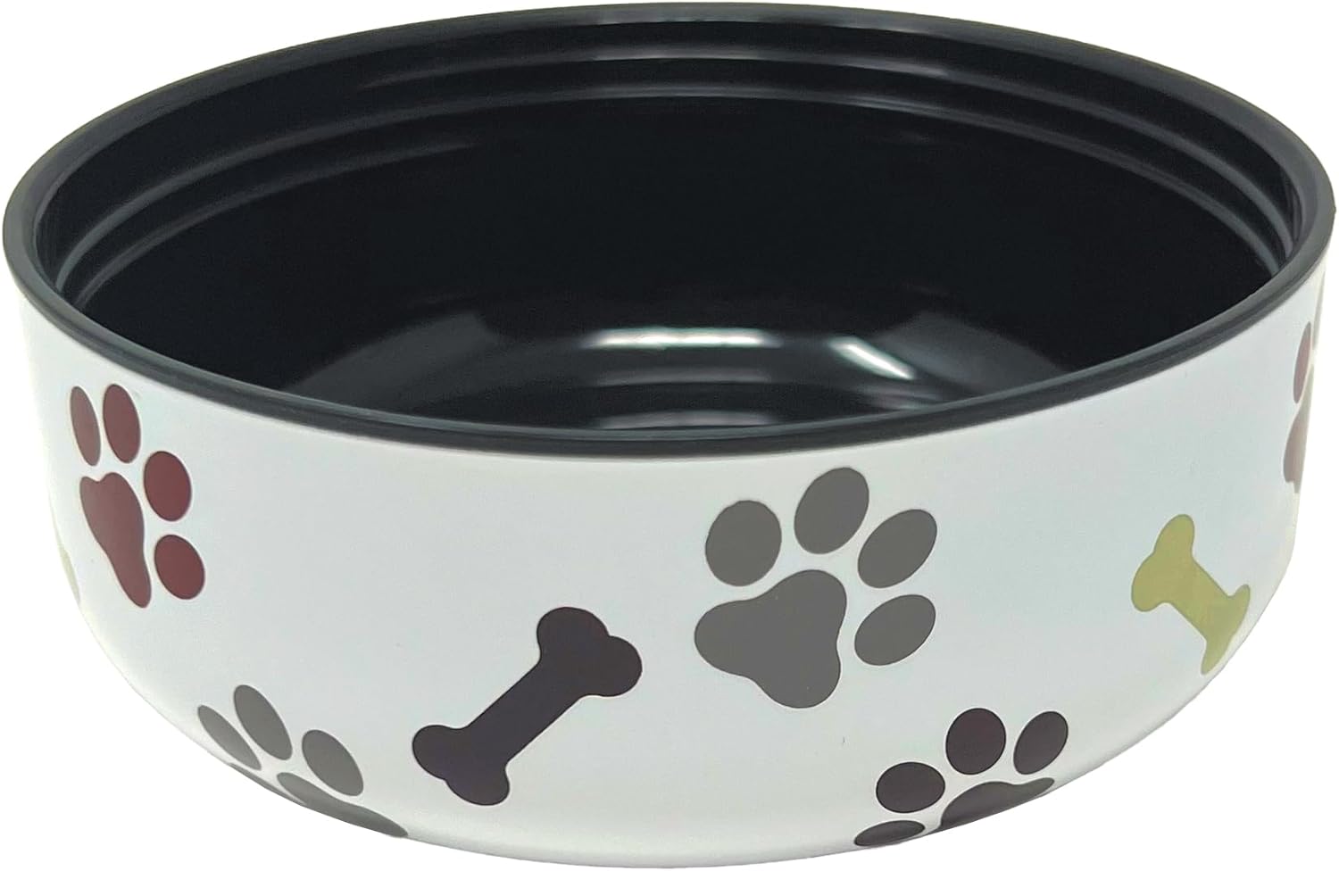 37 Oz Insulated Travel Water Bottle with Removable Dog Bowl Base (Georgia Bulldogs)