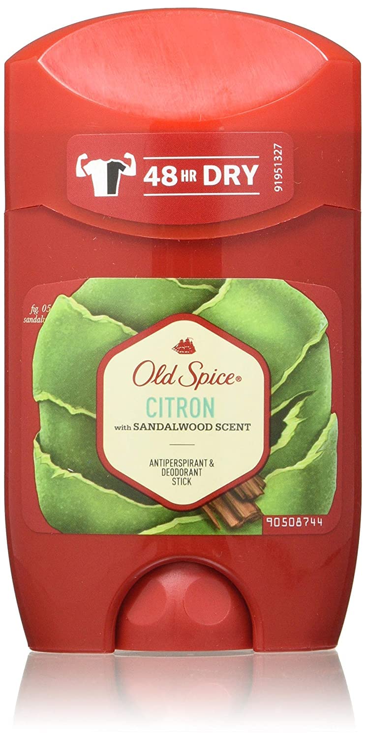 Old Spice Citron Anti-Perspirant and Deodorant Stick for Men, 50 ml