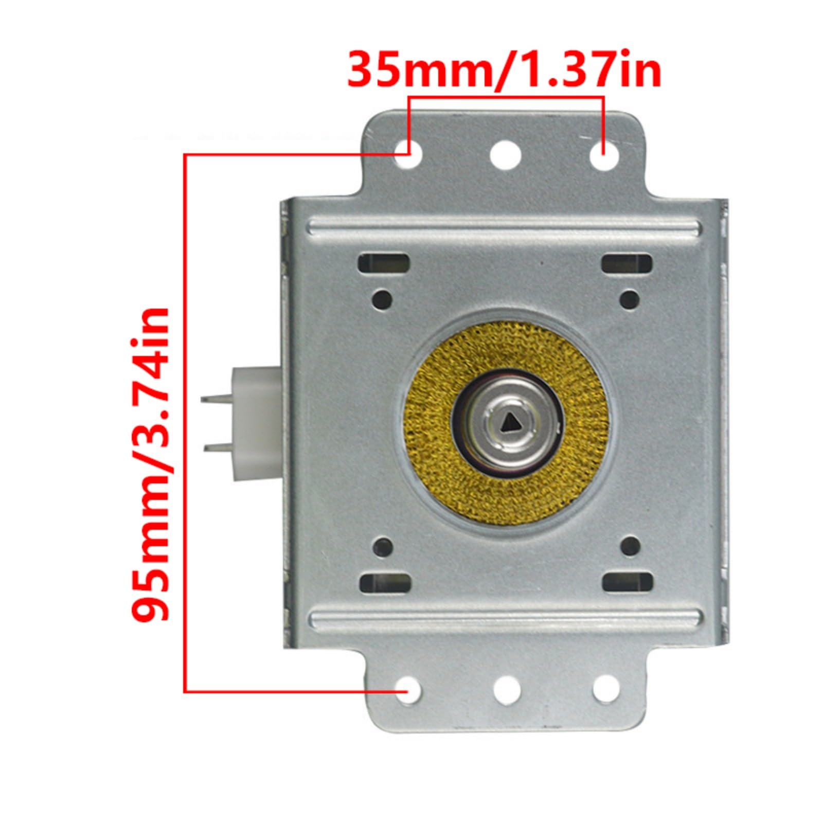 Tube magnétron pour micro-ondes 900 W 2M214 - Partie pour appareils de cuisine - Texture métallique pour four à micro-ondes