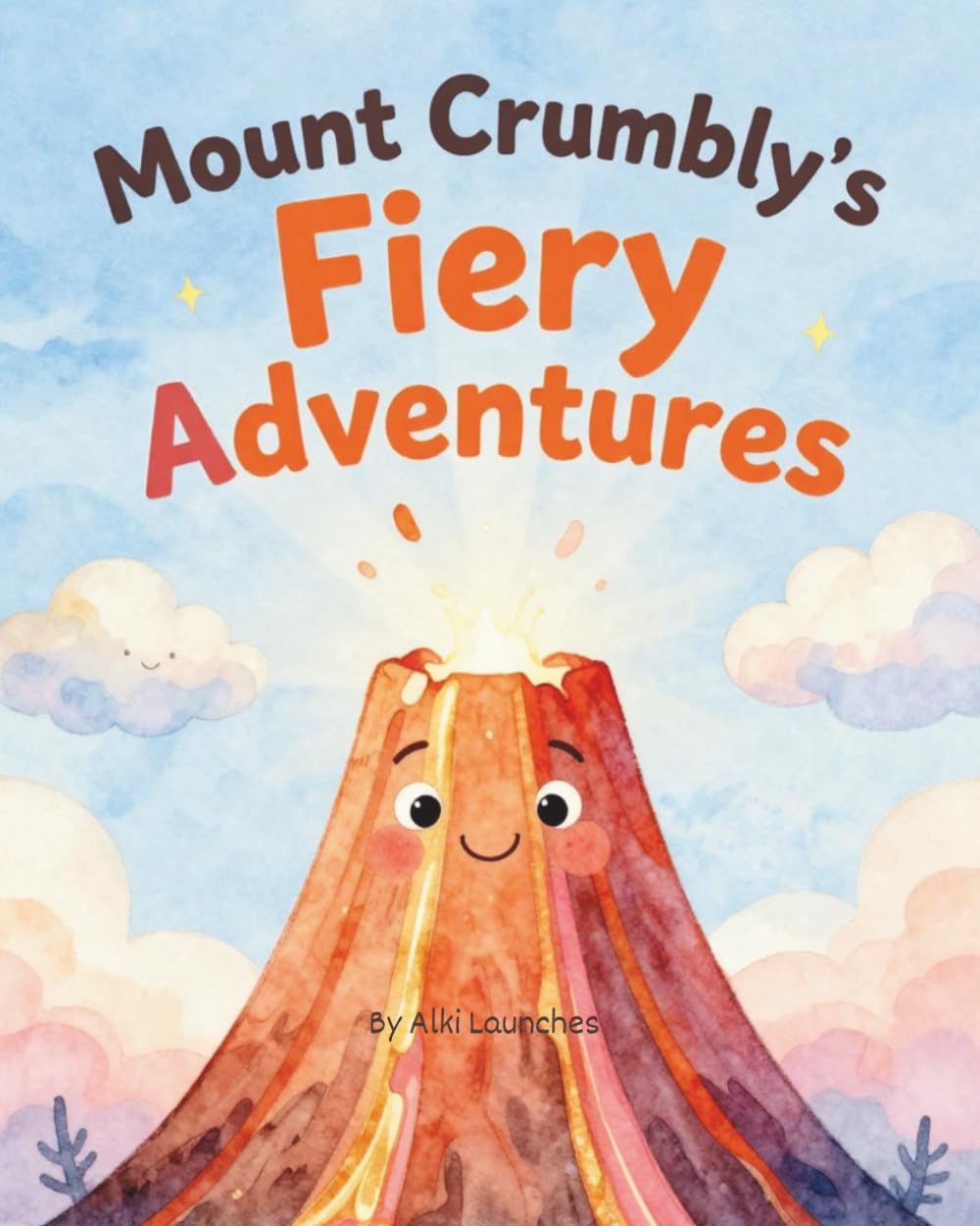 Volcano Book for Kids: Mount Crumbly Explains Lava, Magma, and Eruptions (Science Book for Kids)