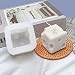 ZHENHUAN Stampi in Silicone per Candele Cubo di Rubik E Forme di Formaggio Artigianato Fai da Te Stampi per Dolci al Cioccolato per Aromaterapia, Candele, Giocattoli O Decorazioni