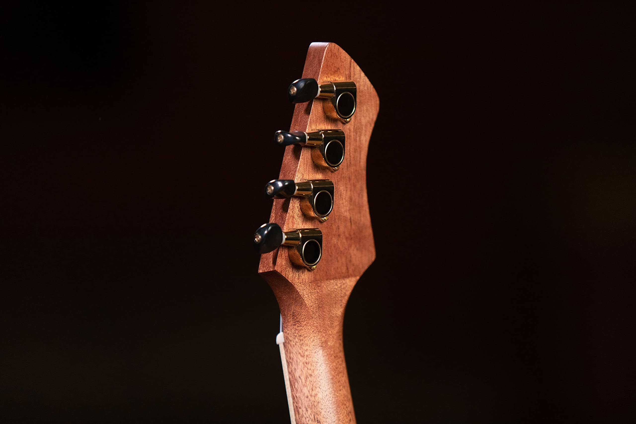 Ortega Guitars Ukulélé Concert Électro-Acoustique – Série Horizon – Housse Incluse – Noyer, Naturel (RUWN-CE)