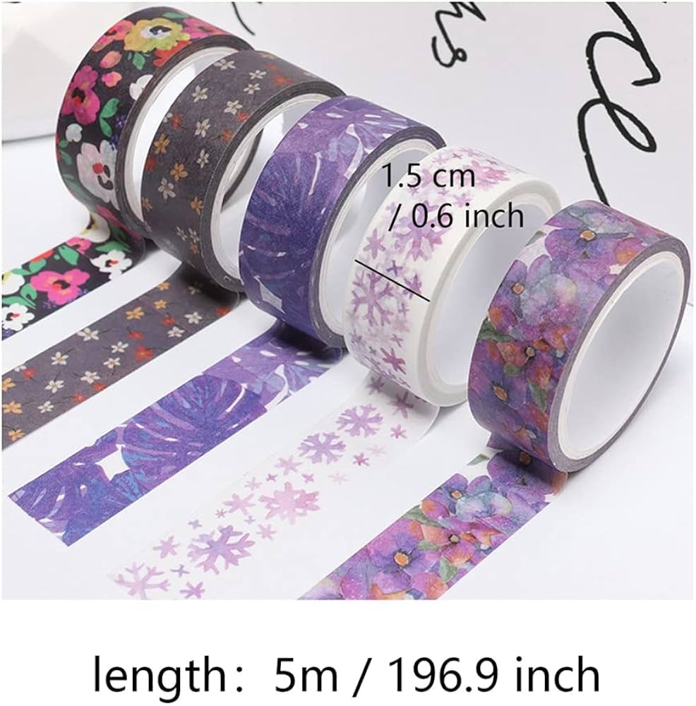 Amazon | 和紙テープセット10ロールマスキングテープカラフルな装飾