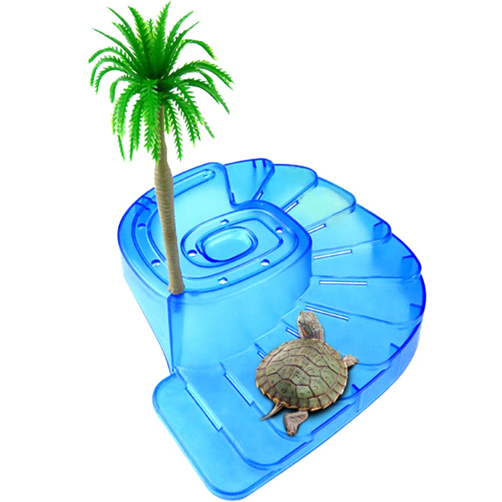 Amazon | Umora カメ浮島 亀用 日なたぼっこ台 浮き出し