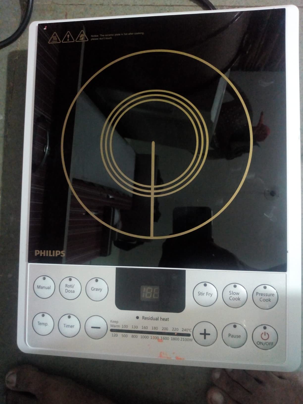 Buy Philips HD4929 2100Watt Induction Cooker (Black) Online at Low
