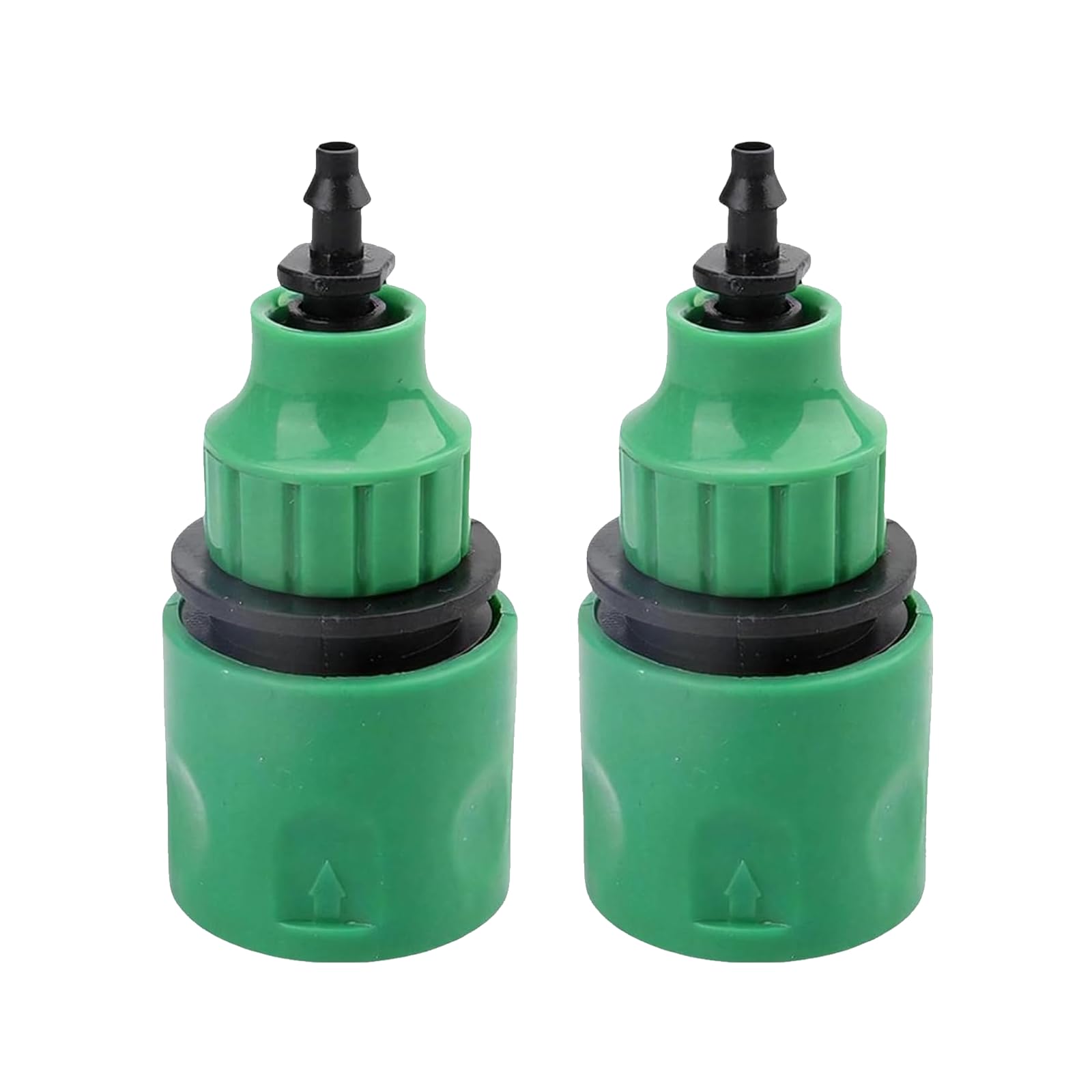 2Pcs Garden Water Hose Quick Connector, Garden Hose Pipe Adapter Tap Connector Fitting for Irrigation, Gardens Water Hoses Quick Connectors Set for 8/11mm 4/7mm Pipe