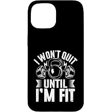 Motivational Gym Workout Fitness Training Quote Case for iPhone 15
