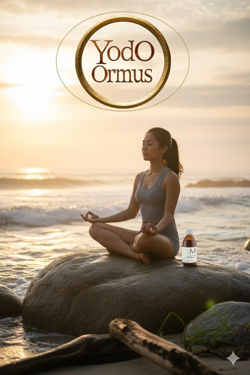 Yodo + Ormus OM Organic Minerals | Suplemento de Minerales Esenciales para Energía y Sistema Inmune | 100% Natural y Bioactivos | Cantidad 250mL
