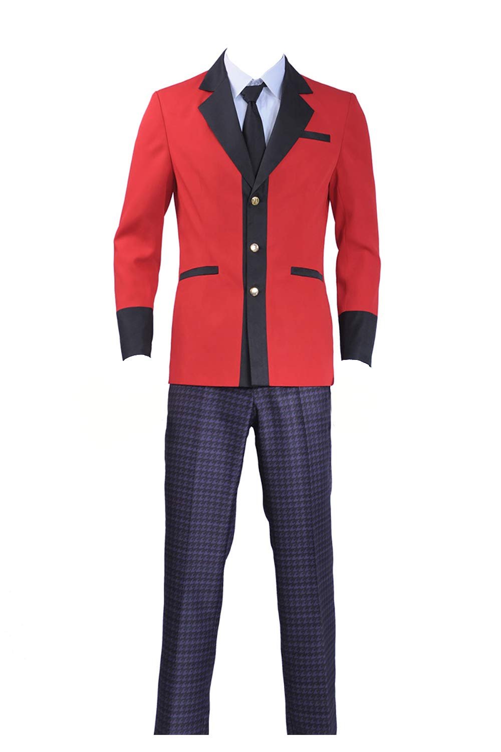 Cos-Love Anime Manyuuda Kaede Cosplay Costume Men Blazer Shirt Pant Tie Halloween Outfit Uniform Suit Women Men