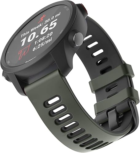 Miniatura 2 de ISABAKE Correa de reloj Garmin de silicona suave para Garmin Vivoactive 3Samsung Galaxy Active 2Garmin Forerunner 245245 Music 645Forerunner 645