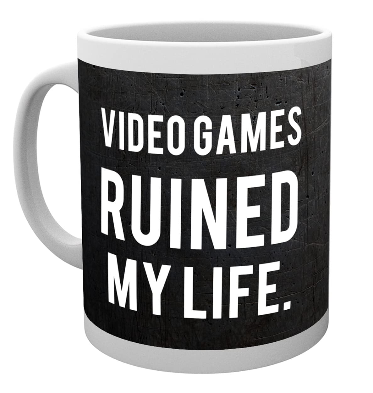 Gb Eye Multi-Colour Gaming Ruined My Life Mug