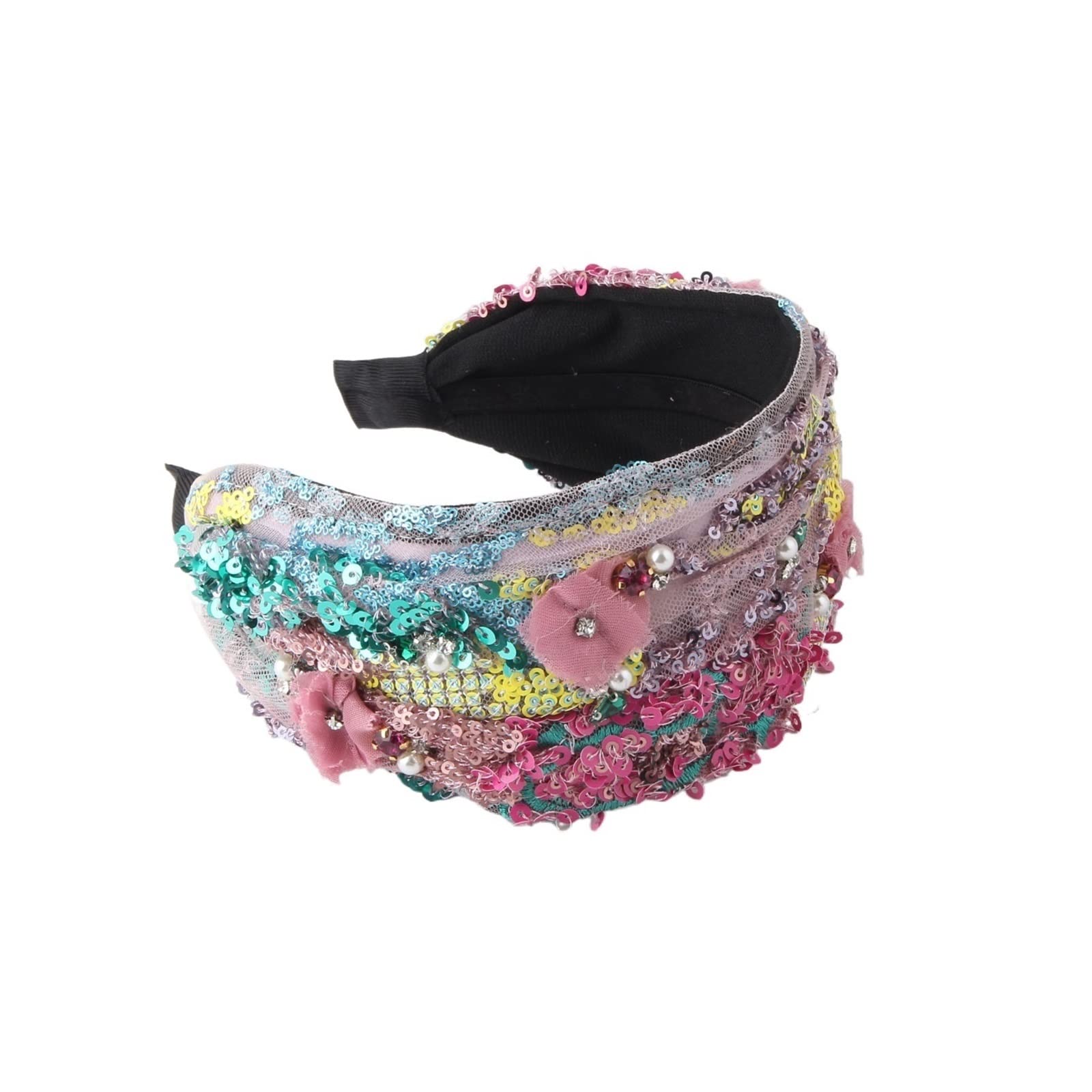 TRUSTTWO gut luxuriöses schweres handgemachtes Brauthaar-Kronen-Zubehör Klarer Kristall-Strass-Kopfschmuck Wunderschönes barockes Haarband The New