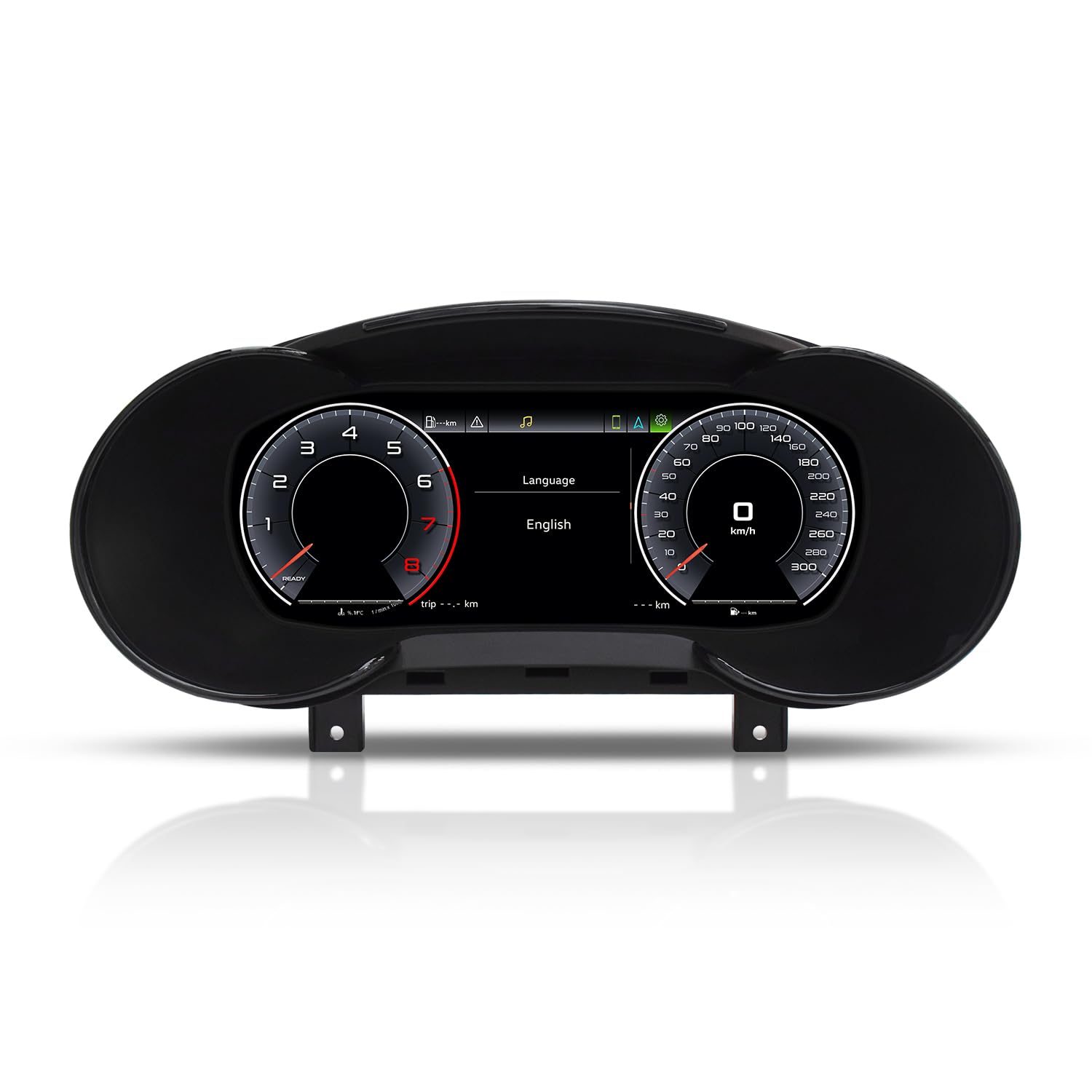VIBEX Tachimetro Digitale 10,25 per Audi A3, S3, RS3 8V 2013-2019 |Virtual Cockpit LCD Full HD | Apple CarPlay Android Auto Wireless | Navigazione GPS | Plug & Play | Comandi al Volante |