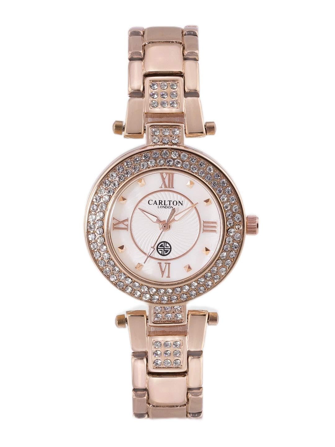 Carlton london Analog Silver Dial Womens Watch-CL005RSIR (B08L1ZNC3T) Amazon Price History, Amazon Price Tracker