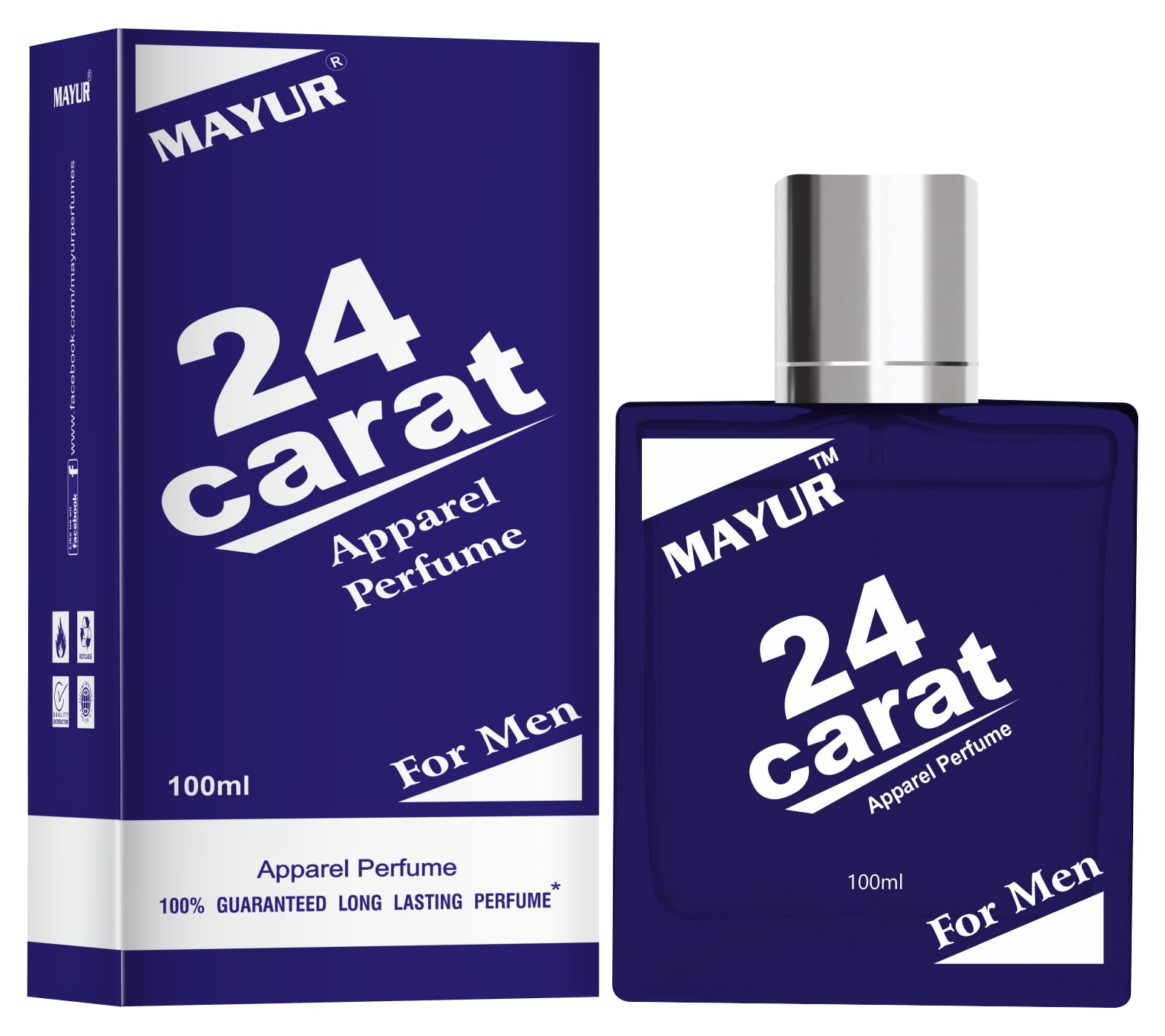 MAYUR 24 Carat Perfume 100ml Eau de Parfum - 100 ml (For Men & Women)-picture-27
