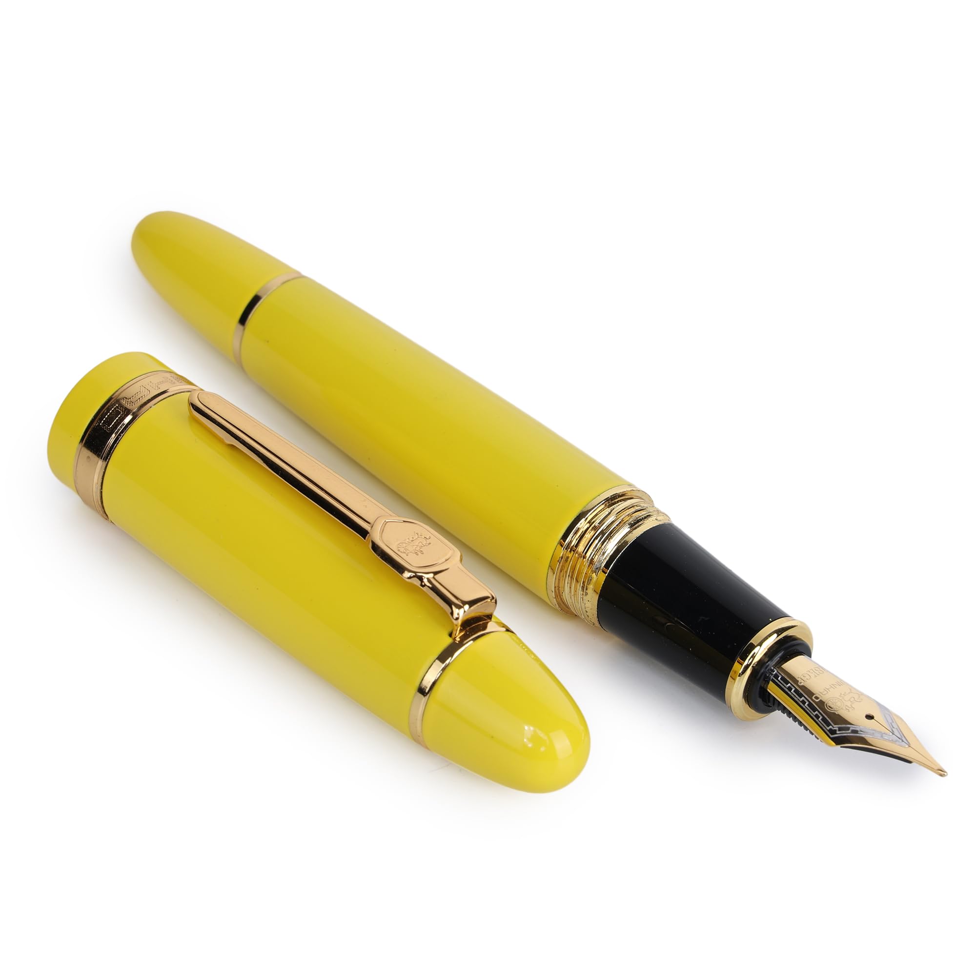 crewtone 20480 Jinhao 159 Signature Pen Glossy Yellow Color Metal