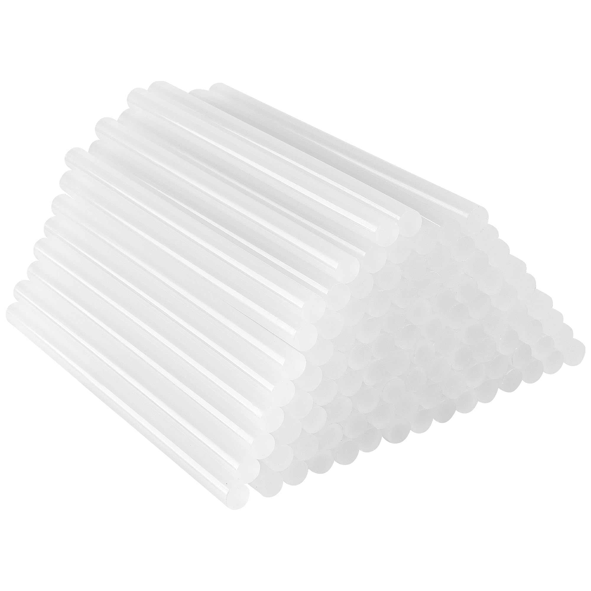 SEUNMUK Lot de 100 bâtons de colle chaude, 11 mm x 200 mm, transparents, pour pistolet à colle, réparations et projets collants