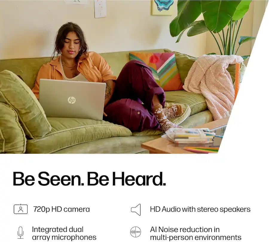 HP 15.6" FHD Touch Screen Business Laptop, 10-Cores Intel Core i5-1334U(Up to 4.6GHz) 32GB RAM 1TB SSD,Computer for Study Gaming Win11 Fast Charging Copilot AI WiFi 6 w/GM Accessory - Image 6