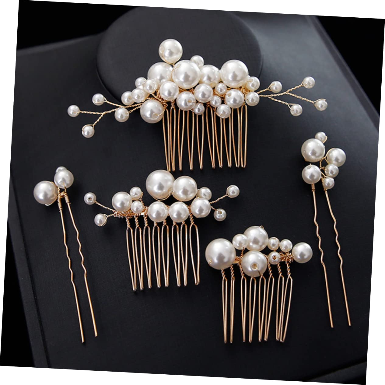 DOITOOL 20stücke Teiliges Braut Haarschmuck Aus Perlen Elegante Hochzeits-haarspangen Für Damen Charmante Hochzeitsaccessoires Für Besondere Anlässe