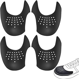 Shoe Crease Protector,2 Pairs Anti Wrinkle Shoe Protector, Against Toe-Box Wrinkle Protection, Prevent Sneaker Shoes Crease Protector for Men and Women, Casual Shoes & More