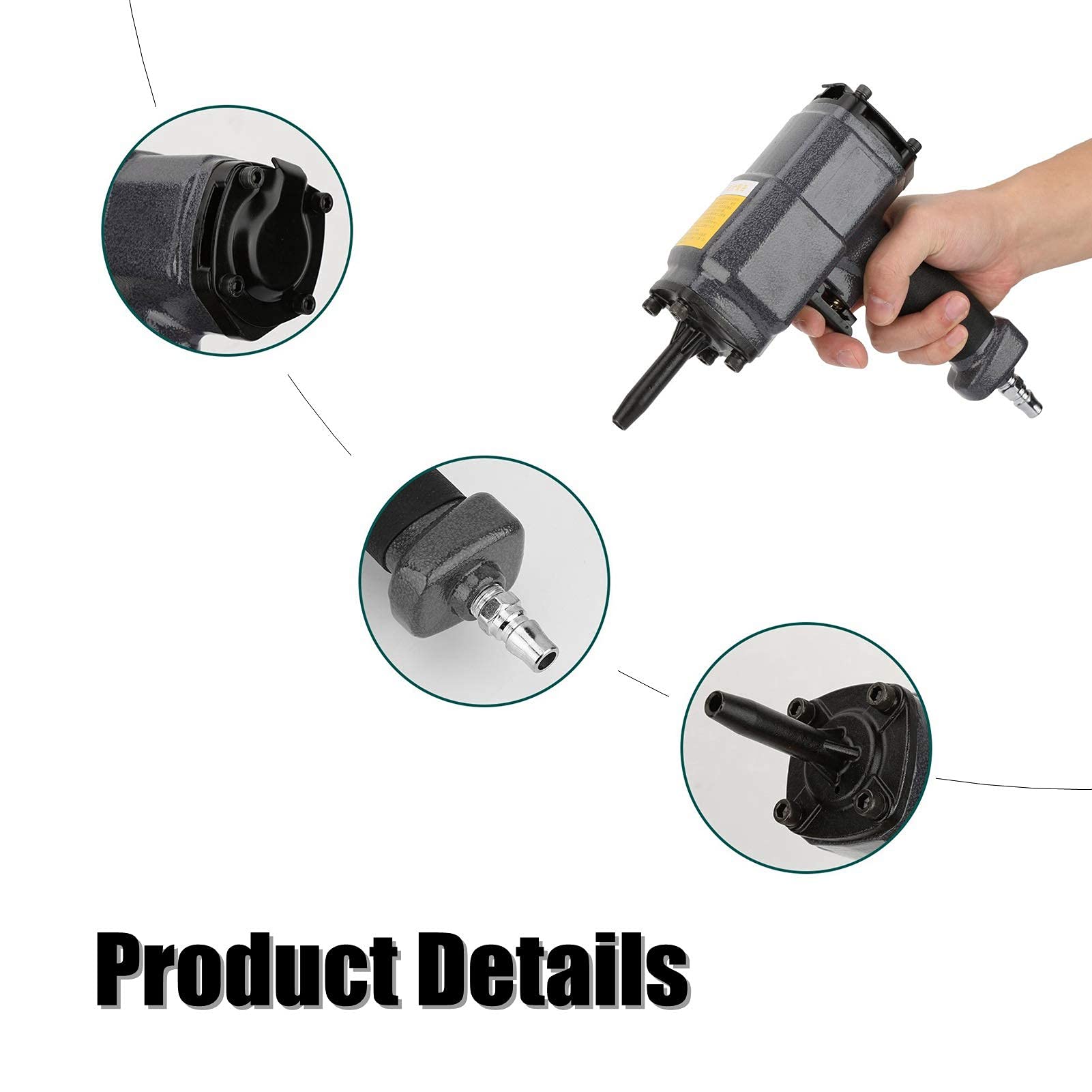 Extractor de clavos Stubbs NP50 Pistola de extracción neumática Pistolas eléctricas y engrapadora de aire