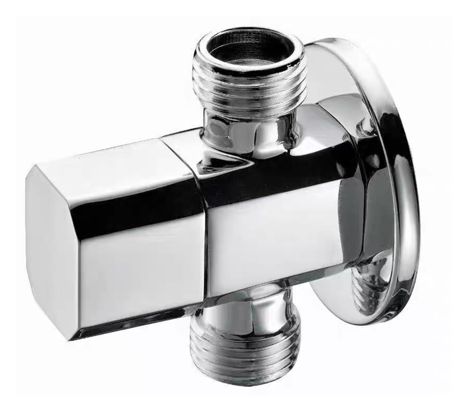 Iklaaqetbxps Chrome B Brass Wall Mounted Household Multi-Scene Angle Shut-Off Valve