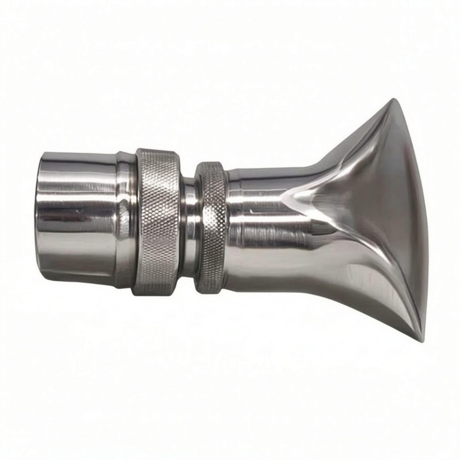 Stainless Steel Duckbill Nozzle Corrosion-Resistant Fan Shaped Fountain Nozzle Threaded Spray Head Long-Lasting for Landscapers, Plumbers, Fountains, Pond Decoration, 2 Inch, Large Body|Nozzl-image-15
