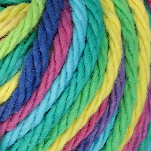 Image of Lily Sugar 'N Cream The Original Ombre Yarn, 2oz, Gauge 4 Medium, 100% Cotton, Psychedelic - Machine Wash & Dry