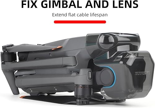 Miniatura 4 de Mavic 3 pro cubierta de lente para DJI Mavic 3pro Drone RC Accesorios Gimbal Protector Sun Hood Lock Cap Parasol Shell Guard Case