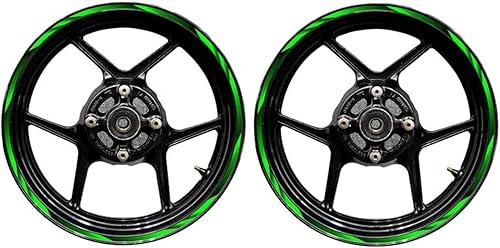 Miniatura 2 de Calcomanías de motocicleta para Bajaj para Dominar 400, calcomanía para llanta de rueda para Platina para Pulsar 100 125 150 200 17 pulgadas,