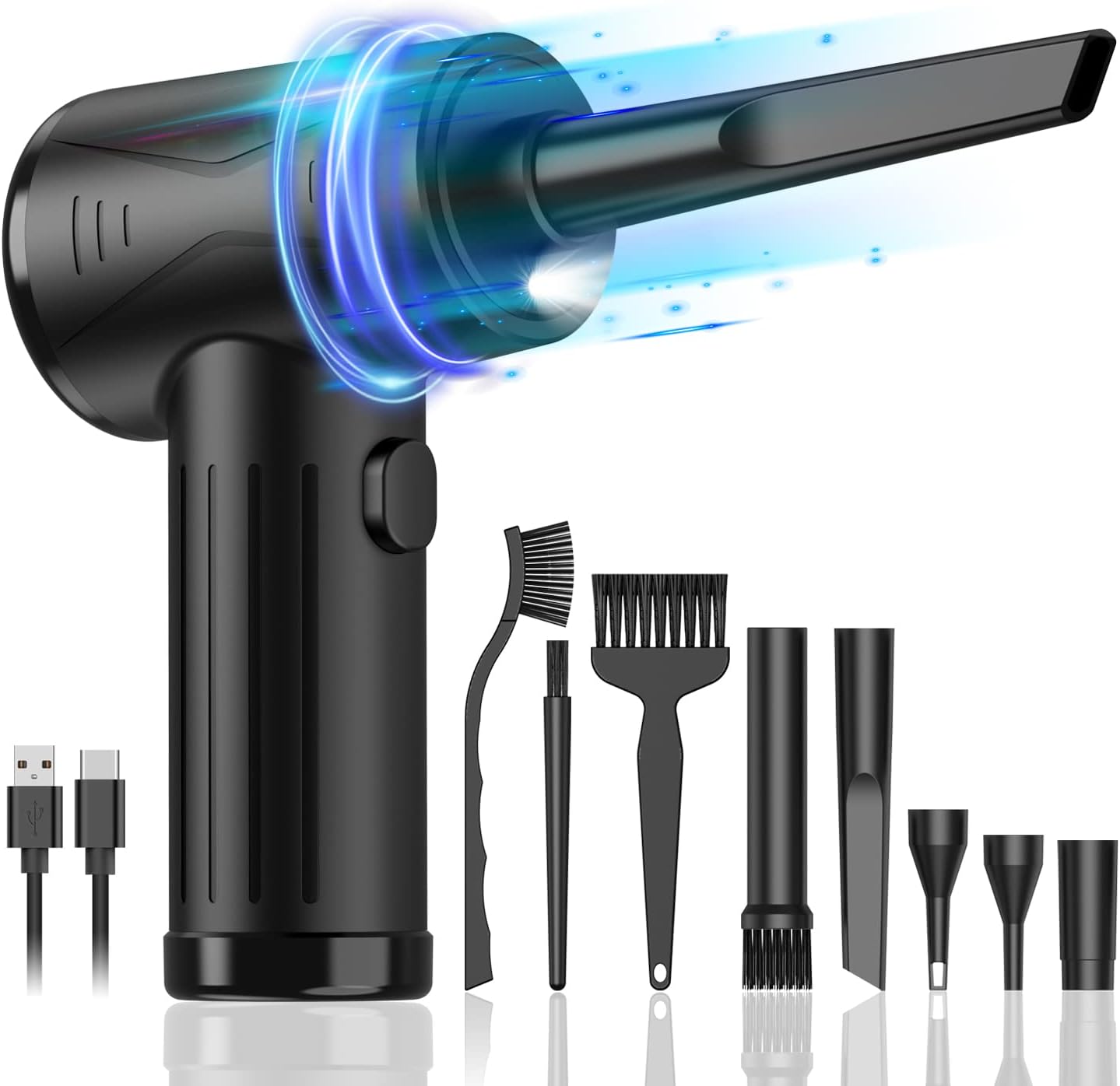 Compressed Air Duster, Keyboard Cleaner100000RPM New