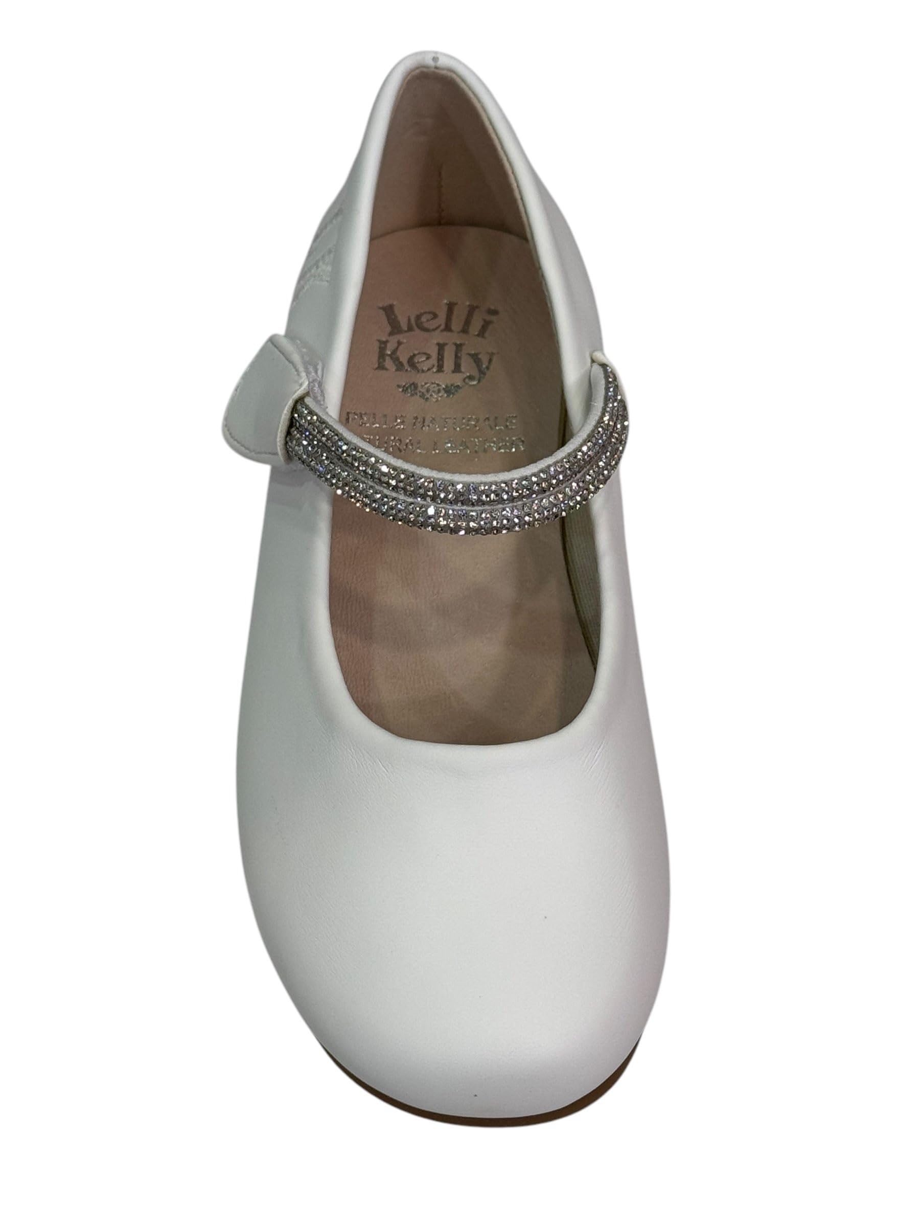 Lelli Kelly Ballerina da Ragazza Anita LKBA4837 Bianco (Bianco, Sistema Taglie Calzature EU, Adolescente, Numero, Media, 36)
