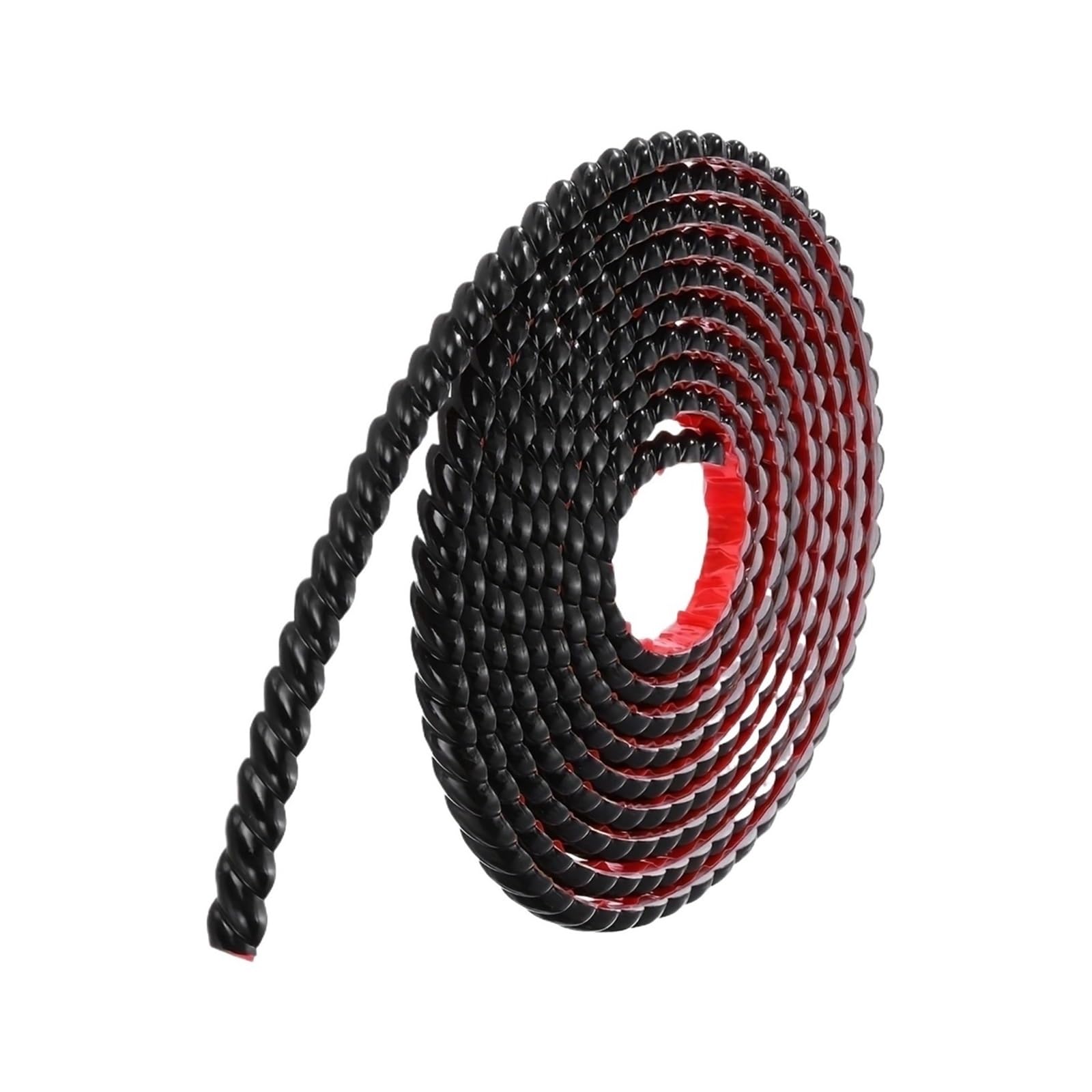 Ayztantine 5M Black Flexible Laminate Beading 1Pc 196.85In Flexible Molding Trim, Peel And Stick For Wall, Diy Trims Caulk Strip For Frame Cabinet Edge(5M Black)