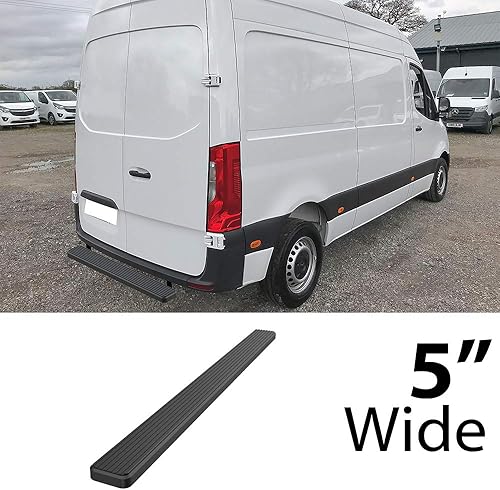 Miniatura 2 de HD Ridez Barra trasera de 5 pulgadas, color negro, compatible con Dodge Sprinter 2007-2009, furgoneta de tamaño completo y Mercedes-Benz Sprinter