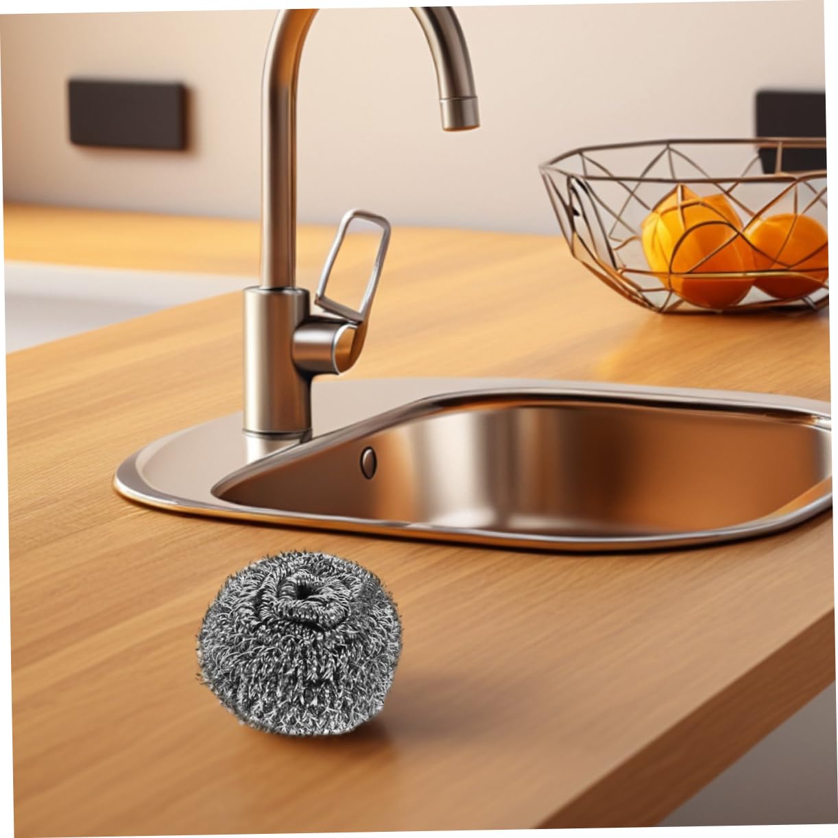 12pezzi Spugne in Acciaio Per Cucina Resistente e Multifunzionale Spugnette Ergonomiche Per Pentole Forno e Pulizia Esterna Strumenti Lavastoviglie Durevoli e Facili Da Usare