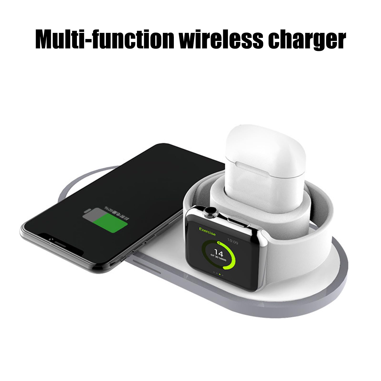 Station de charge polyvalente pour charger les téléphones et les montres intelligentes et les écouteurs