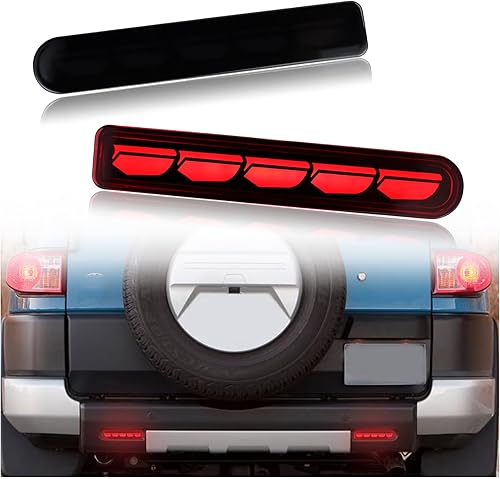 KEEGTBOX Kit de luces LED de freno para parachoques trasero, luz de circulación diurna, lámparas de señal de giro secuencial dinámicas compatibles