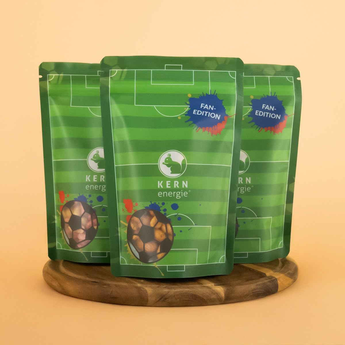 KERNenergie WM Nationen Bundle 6x180g Premium Nussmischungen Cashews Macadamias Walnüsse