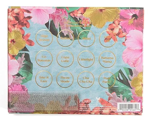 Colourpop Eyeshadow Palette (Cabana Club) #TOP2
