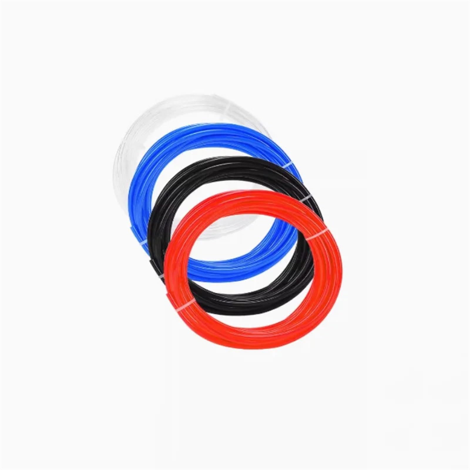 Tubo de manguera de 5m fabricado en poliuretano flexible de 12x8mm para sistemas de aire neumático